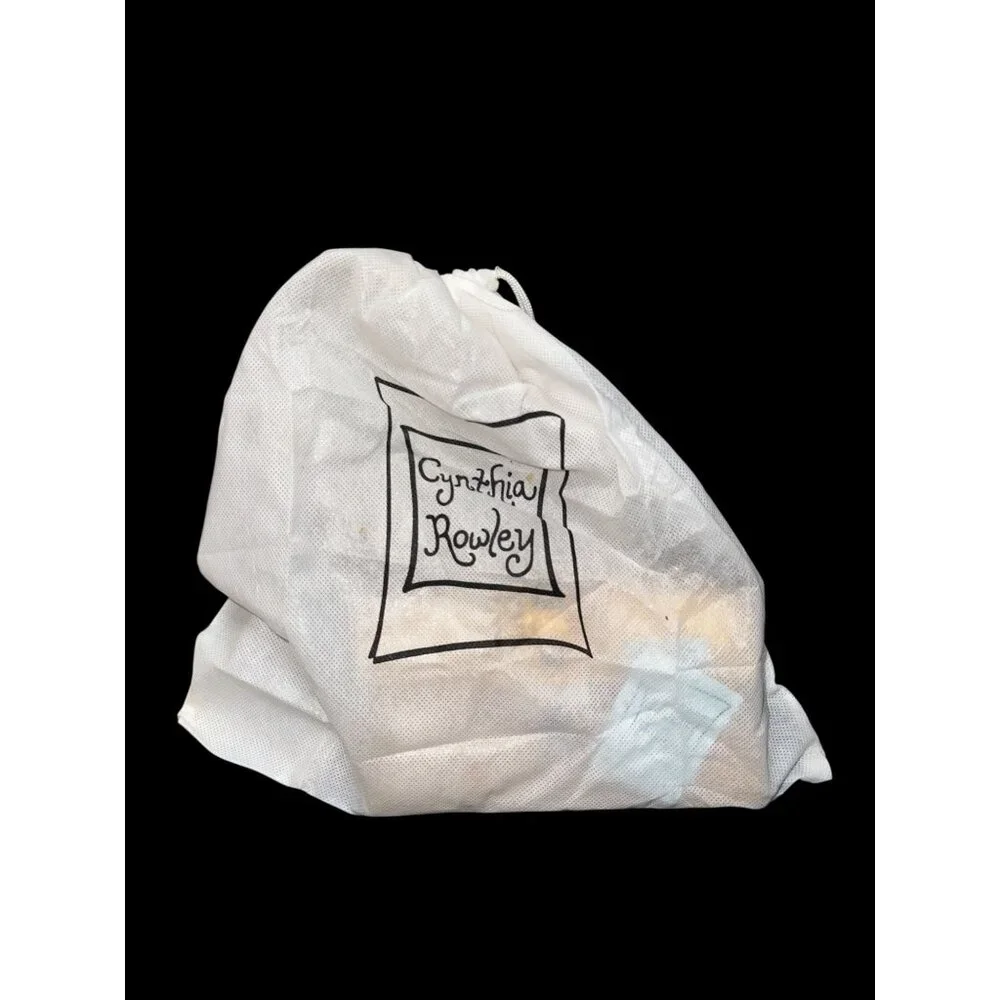 Cynthia Rowley Purse Gold Metallic Croc Embossed Leather Cocco Bello Mini Bag - Picture 11 of 11